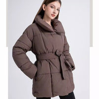 Mid-Length Waisted Puffer