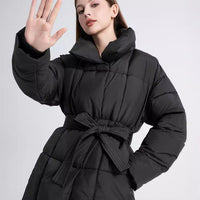 Mid-Length Waisted Puffer