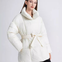 Mid-Length Waisted Puffer