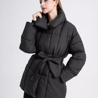 Mid-Length Waisted Puffer