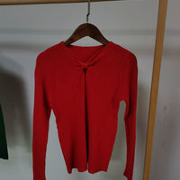 Slim V-Neck Commuter Pullover