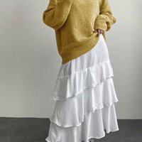 Loose Minimalist Knit Pullover