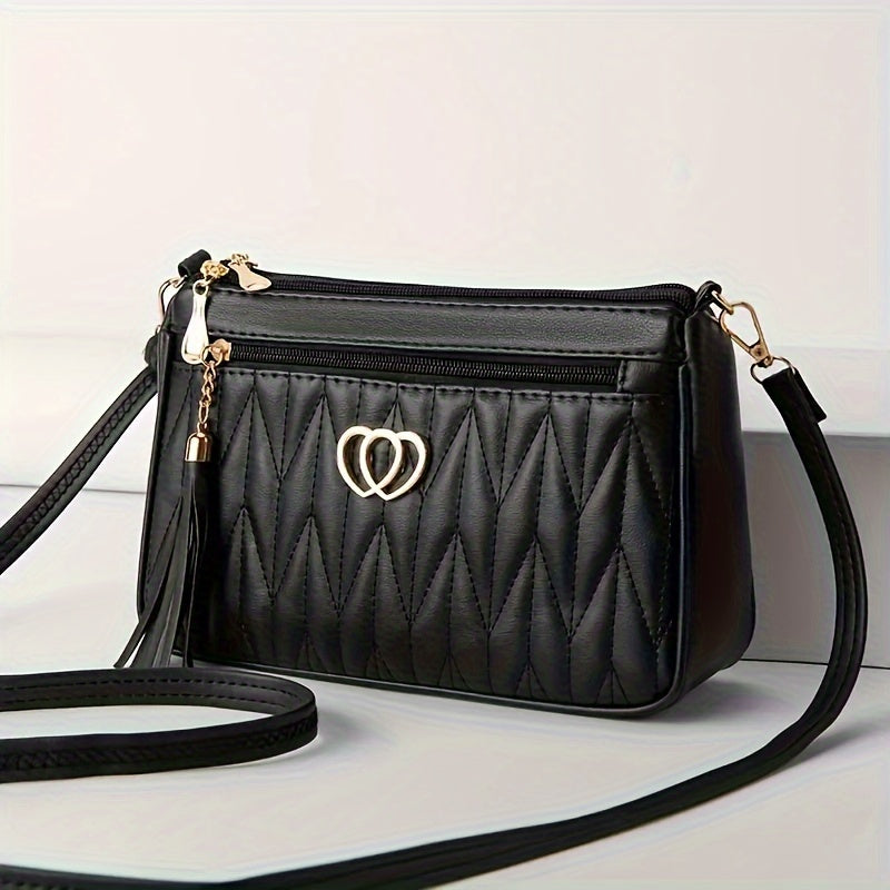 Classic Quilted Crossbody Phone Purse