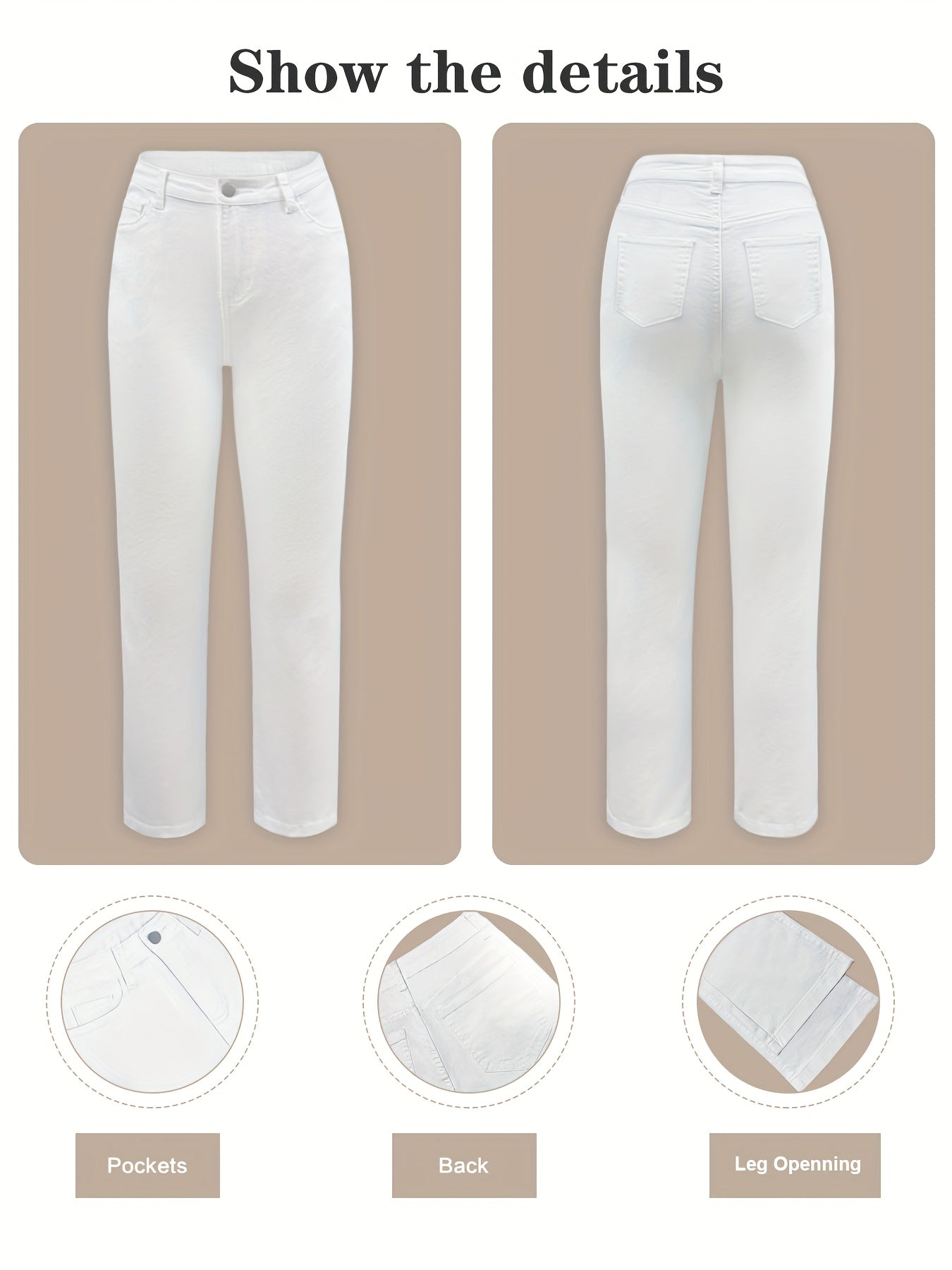 Women's High-Waisted Soft, Versatile Comfort Denim