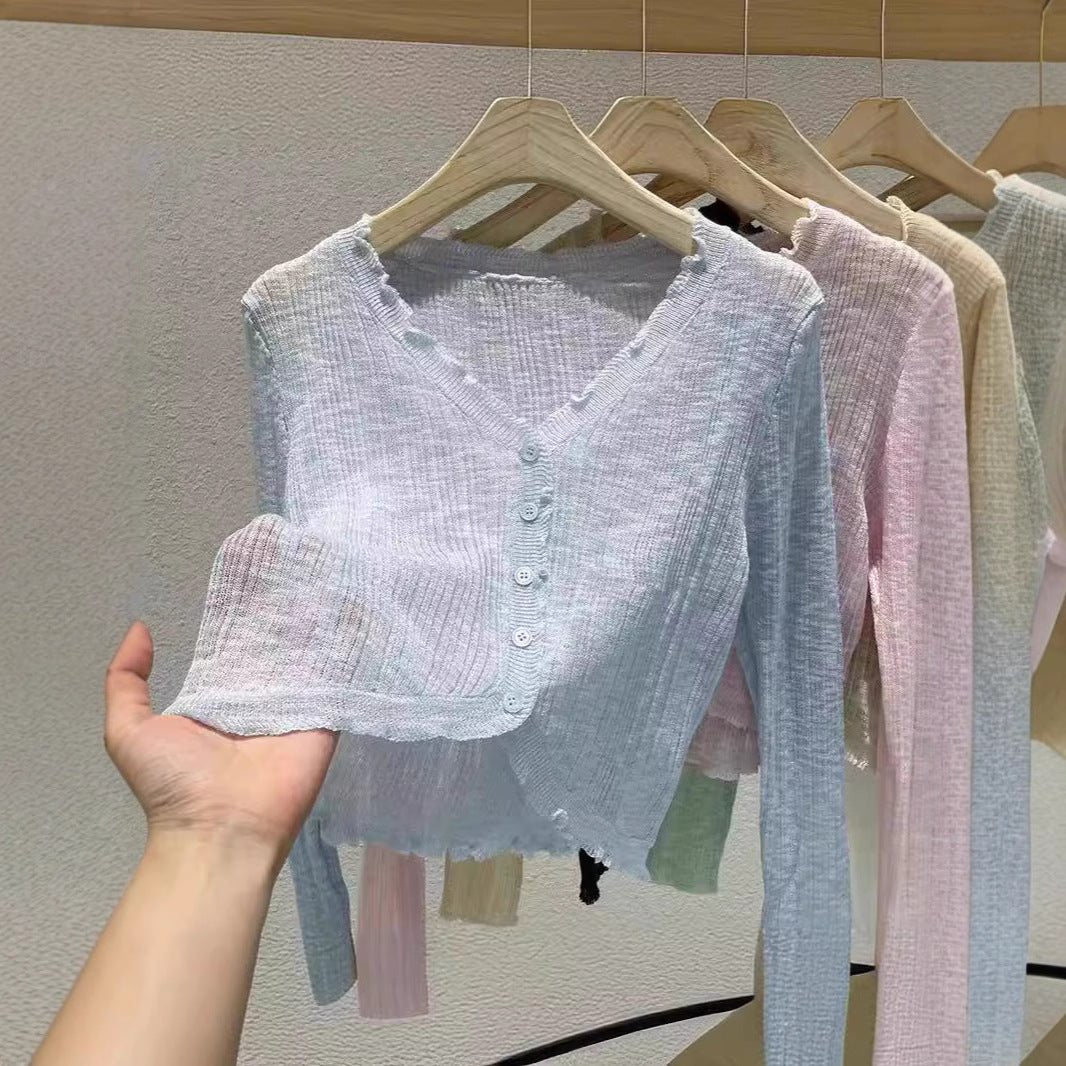 Bamboo Hemp Ruffled Long Sleeve Shirt