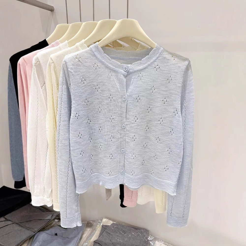 Thin Bamboo Hemp Sunscreen Cardigan