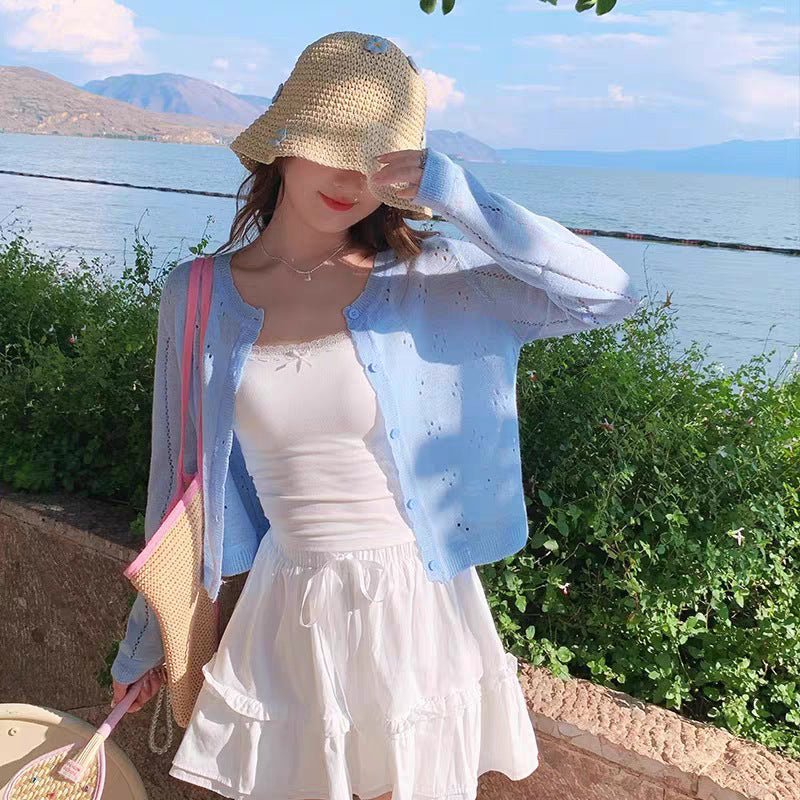 Thin Bamboo Hemp Sunscreen Cardigan