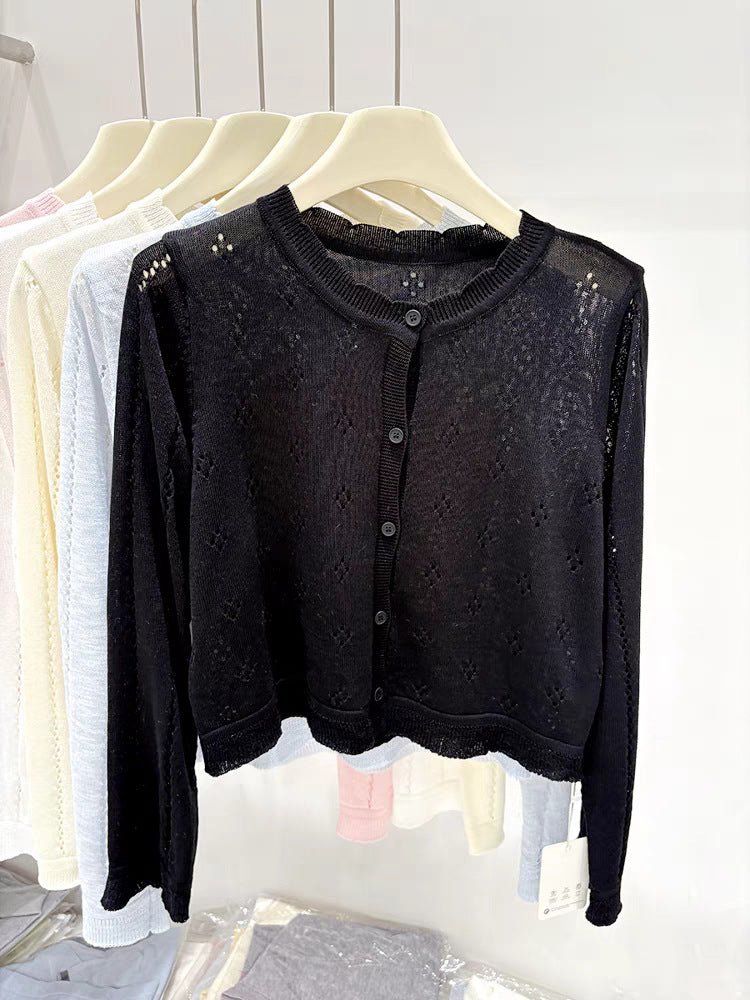 Thin Bamboo Hemp Sunscreen Cardigan