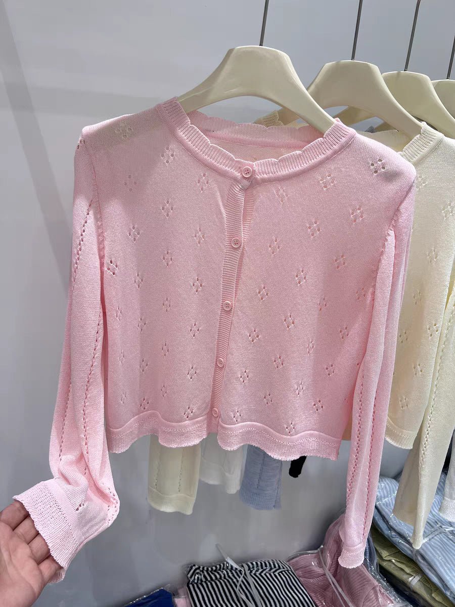 Thin Bamboo Hemp Sunscreen Cardigan