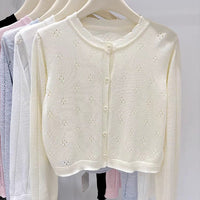 Thin Bamboo Hemp Sunscreen Cardigan