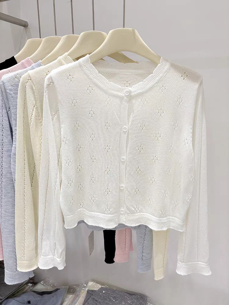 Thin Bamboo Hemp Sunscreen Cardigan