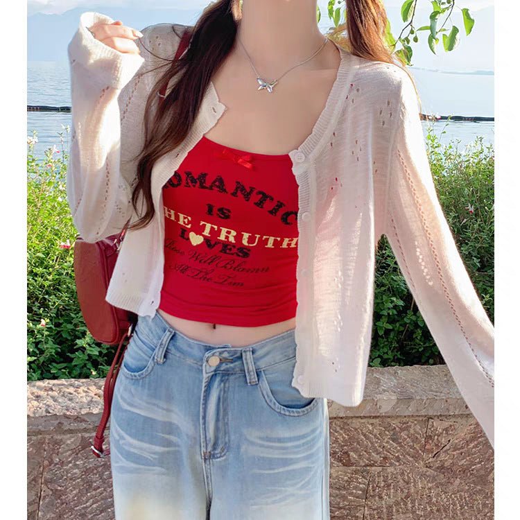 Thin Bamboo Hemp Sunscreen Cardigan