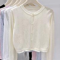 Thin Bamboo Hemp Sunscreen Cardigan