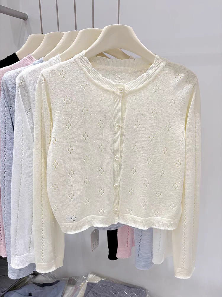 Thin Bamboo Hemp Sunscreen Cardigan