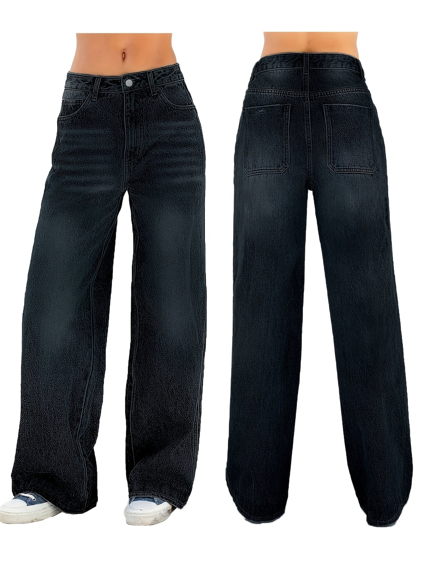 Women's Mid-Waist Jeans