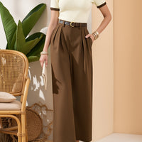 Short-Sleeve Polo Shirt And Casual Pants Outfit