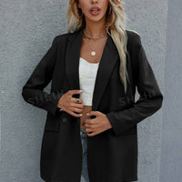 Clasi Flap Detail Double Button Blazer