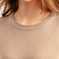 Contrast Split Short Sleeve & Wide Pants Set