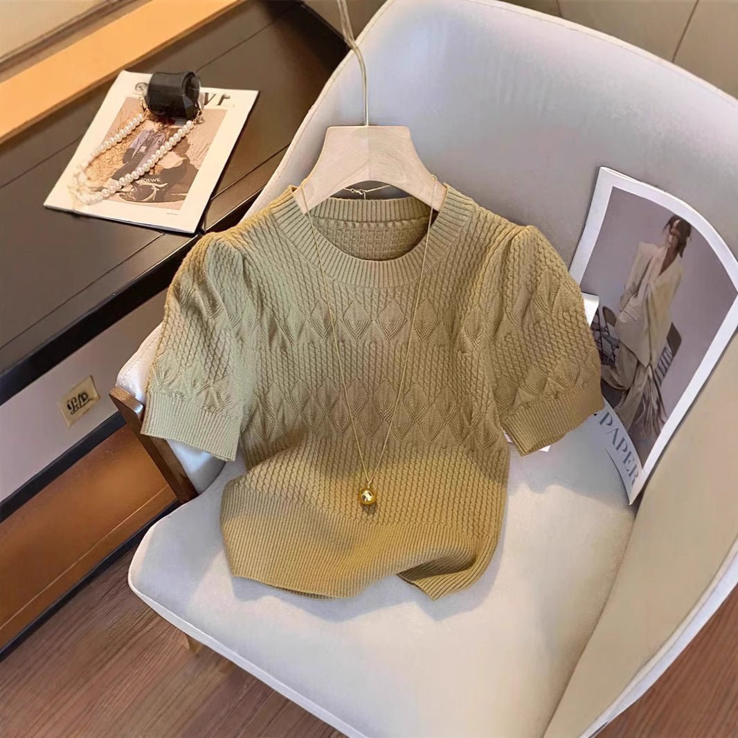 Slim Crew Neck Core-Spun T-Shirt