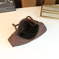 Mindia Houndstooth Woven Shoulder Bag