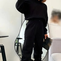 Women's Autumn/Winter New Solid Color Hoodie Set