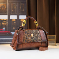 Vintage Carved Sunflower Shoulder