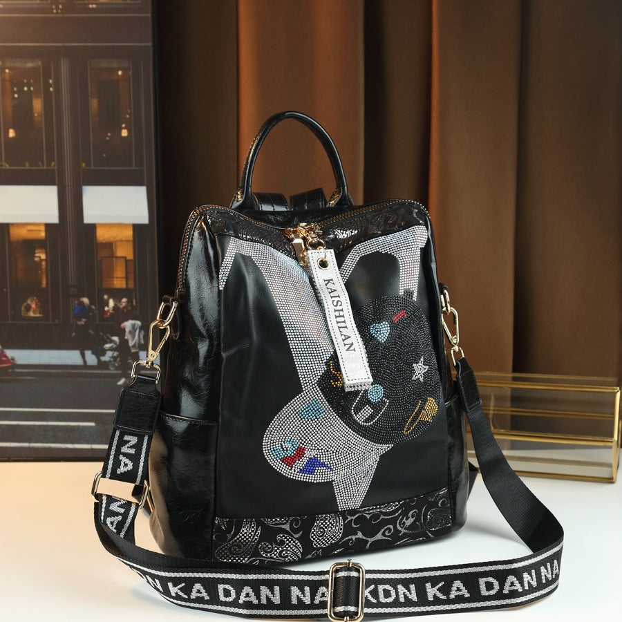 Large Capacity Western Laptop Backpack