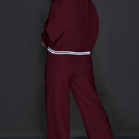 Women's Solid Color Polyester Suit