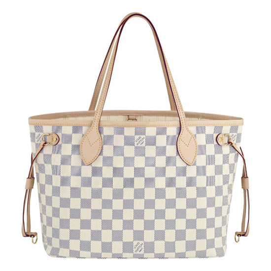 N51110 Neverfull PM Shoulder Bag Damier Azur Canvas