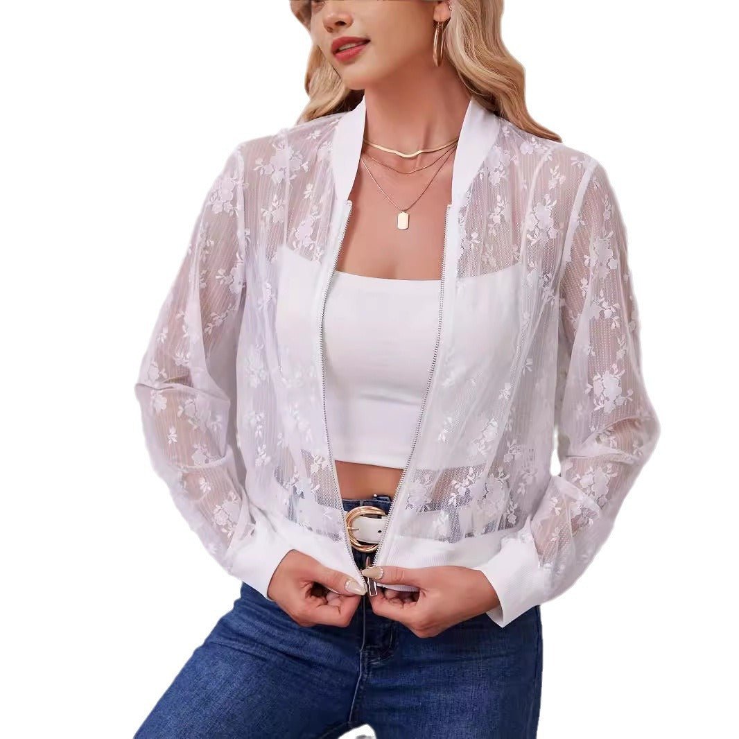 Bud-Splicing Zipper Jacket