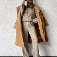 Essnce Loose Crew Neck Sweater & Pants Set