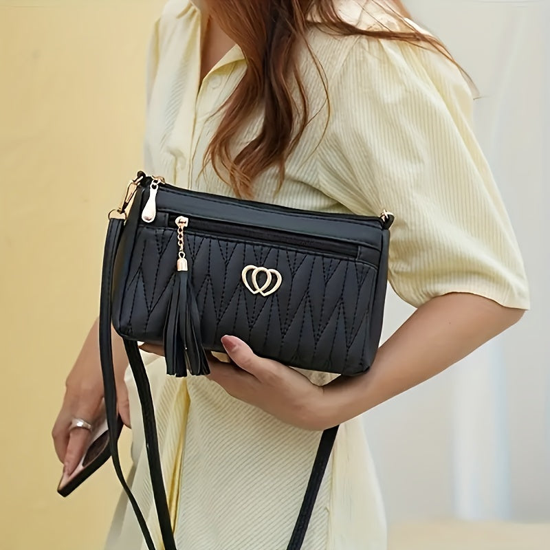 Classic Quilted Crossbody Phone Purse