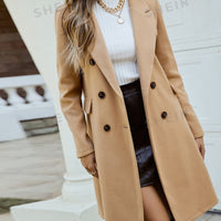 Frenchy DB Lapel Overcoat