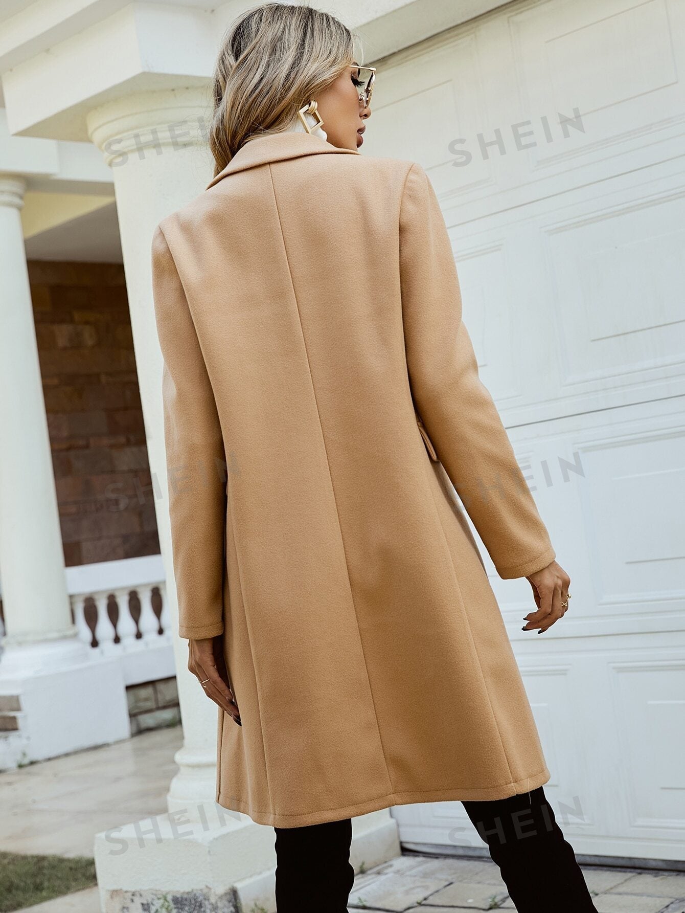 Frenchy DB Lapel Overcoat