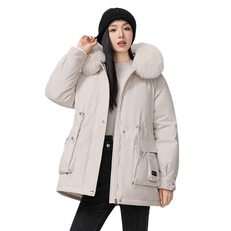 Fur Collar Pocket Jacket
