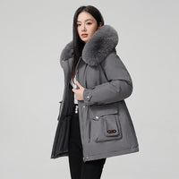Fur Collar Pocket Jacket