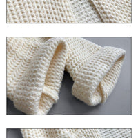 Loose Cotton Blend Pocket Cardigan