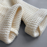 Loose Cotton Blend Pocket Cardigan