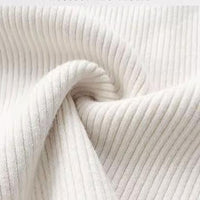 Hollow Knit Semi-Turtleneck Top