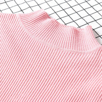 Slim Half-Turtleneck Bottoming Pullover