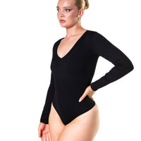 Long Sleeve Scoop Neck Bodysuit