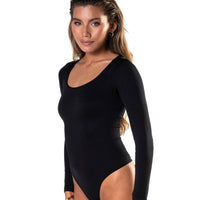 Long Sleeve Thong Bodysuit