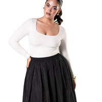 Long Sleeve Thong Bodysuit