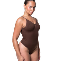 Low Back Snatched Thong Bodysuit