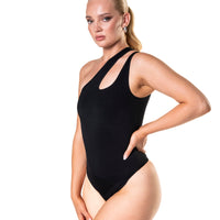 One Shoulder Shapewear Bodysuit