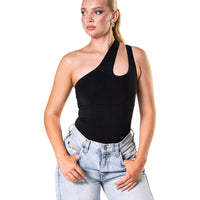 One Shoulder Shapewear Bodysuit