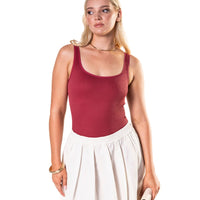 Ribbed Snatched Shapewear Bodysuit