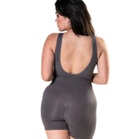 Round Neck Low Back Bodysuit