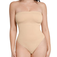 Strapless Thong Bodysuit