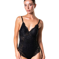Shapewear Laced Bodysuit - HeyShape